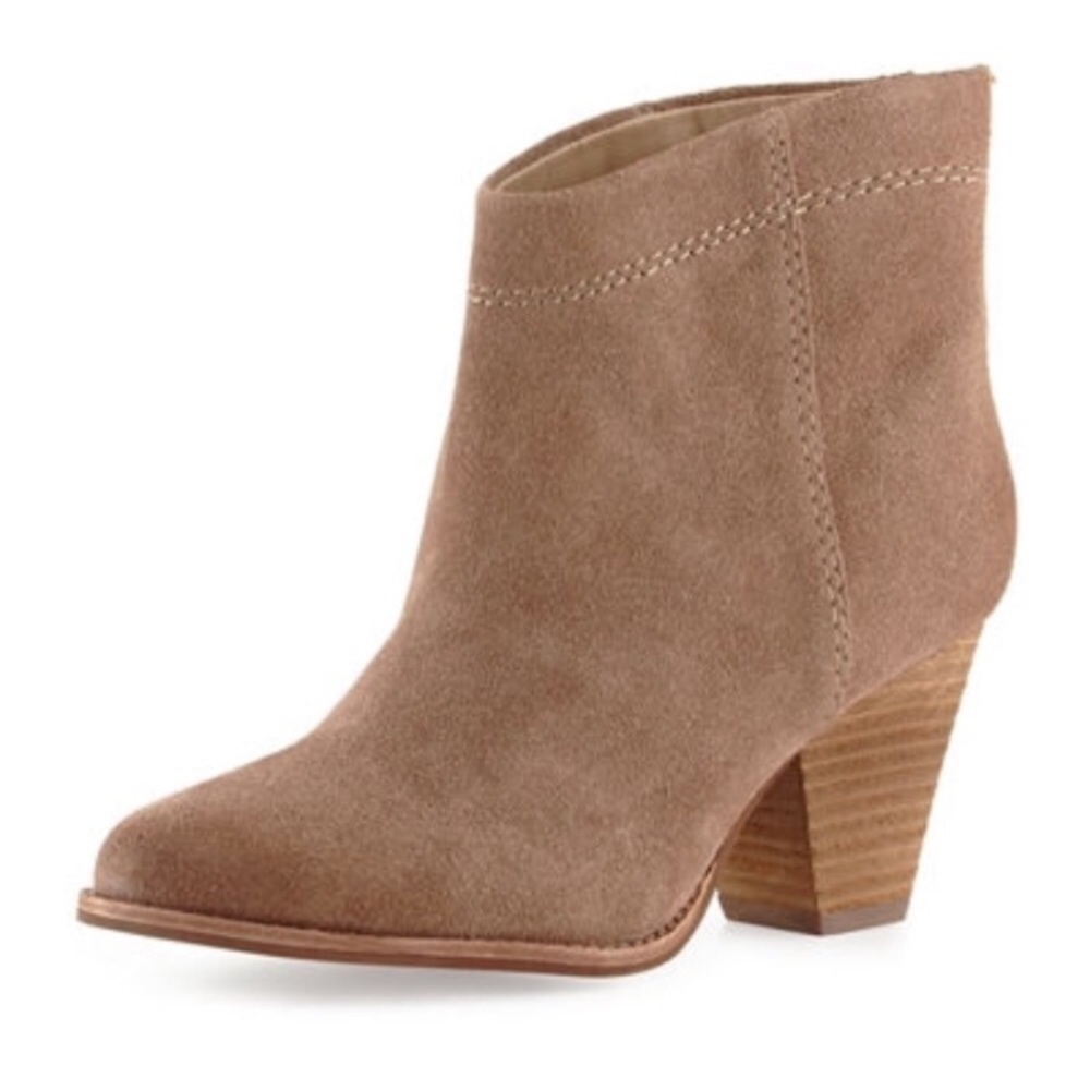 NEW Splendid Ryebrooke Western Suede Heeled Ankle Boots